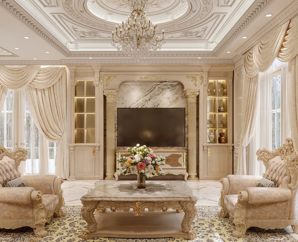 Phòng Ăn — Đèn Chùm Baroque